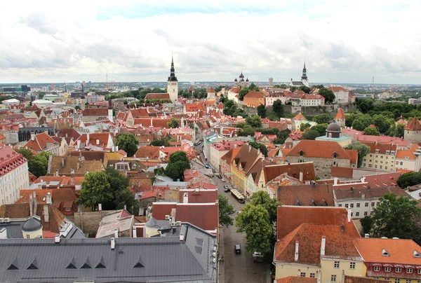 Красива Панорама Таллінн, Естонія — стокове фото