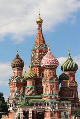 Saint Basil Katedrali kubbe, Moskova, Rusya Federasyonu