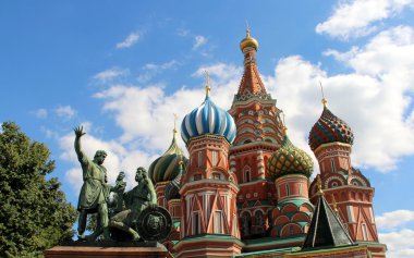 Saint Basil Katedrali kubbe, Moskova, Rusya Federasyonu