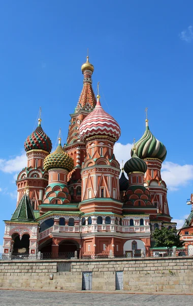 Купол Собора Василия Блаженного, Москва, Россия — стоковое фото