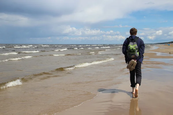 Mooie stranden van de Baltische Zee — Stockfoto