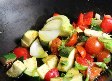 Izgara sebze karışımı.