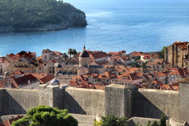 güzel manzara, dubrovnik, Hırvatistan