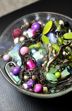 Güzel canlı aksesuarlar karışımı