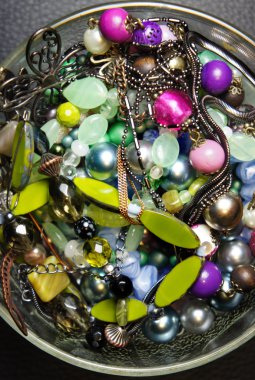 Güzel canlı aksesuarlar karışımı