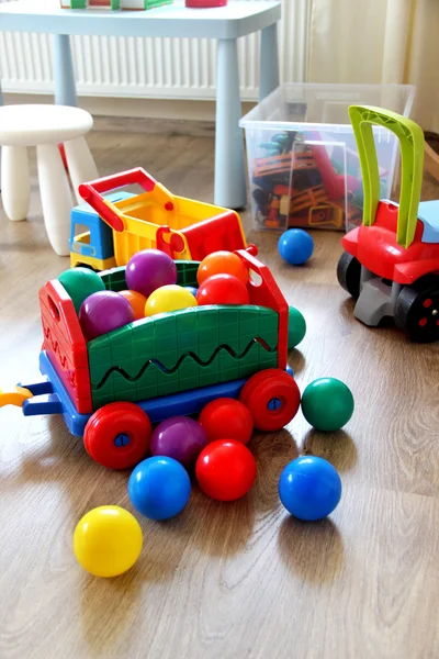 Oyuncaklar ile iç çocuk Oda — Stok fotoğraf