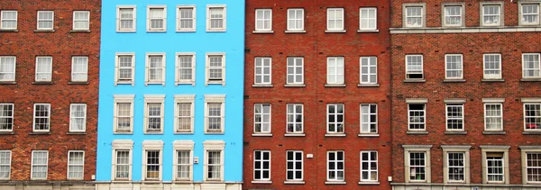 Traditional houses in Dublin, Ireland — Stock Photo, Image