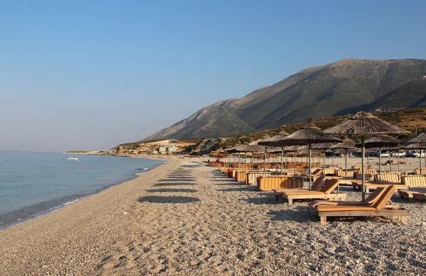 Increíbles playas de Dhermi, Albania — Foto de Stock