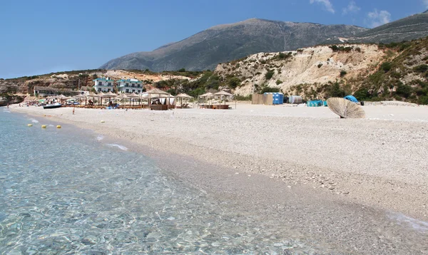 Increíbles playas de Dhermi, Albania — Foto de Stock