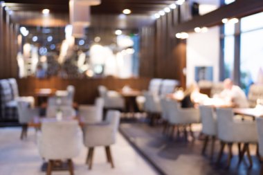 Bulanık restoran - Klasik efekt tarzı resim