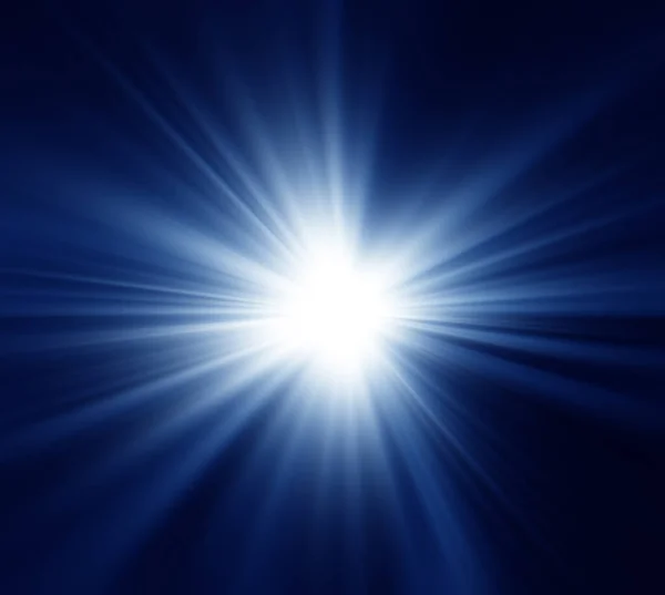 Abstrakter Bersthintergrund Leuchtender Explodierender Stern — Stockfoto