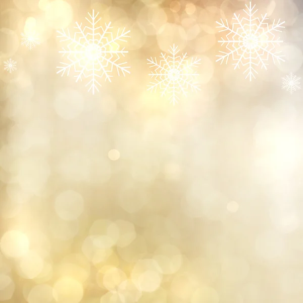 Gold festliche Weihnachten Hintergrund. — Stockfoto