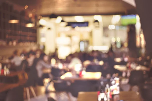 Bulanık restoran - Klasik efekt tarzı resim