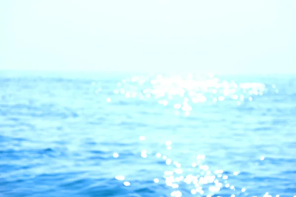 Blurred background of beach in summer — Stock Photo, Image