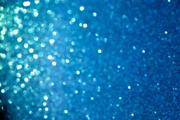 Glitter vintage lichten background.silver, blauw en zwart. de-foc — Stockfoto