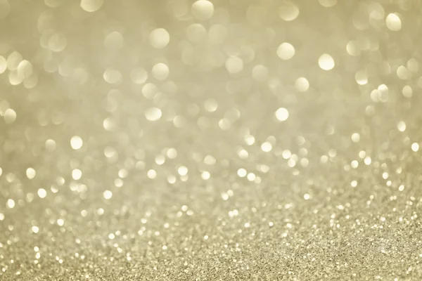 Argento luccicanti luci di Natale. Sfondo astratto offuscato — Foto Stock