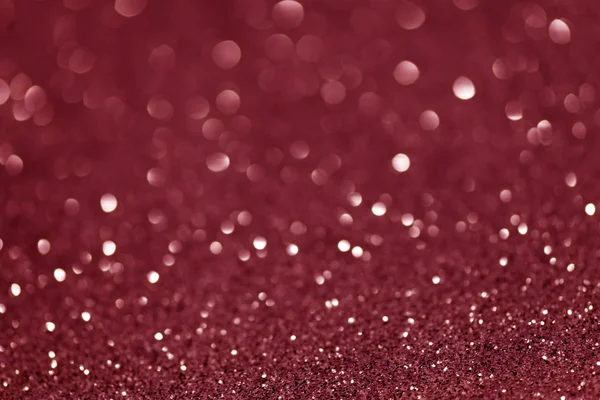 Růžové slavnostní vánoční pozadí abstraktní bokeh, zářící světla — Stock fotografie
