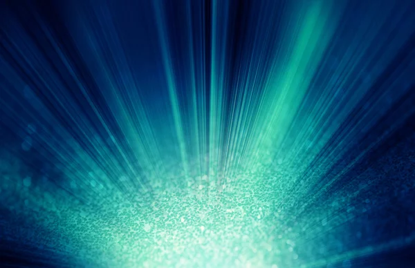 Blauwe burst - abstract lights achtergrond — Stockfoto