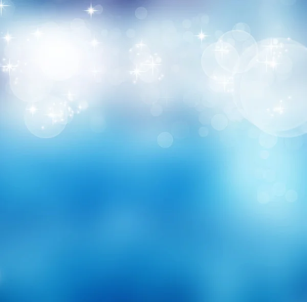 Abstract soft blurry background with bokeh lights and stars — Stock Photo, Image