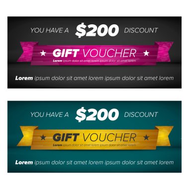 Hediye çeki tasarım