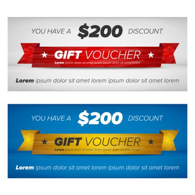 Hediye çeki tasarım