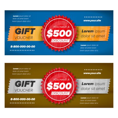 Hediye çeki tasarım