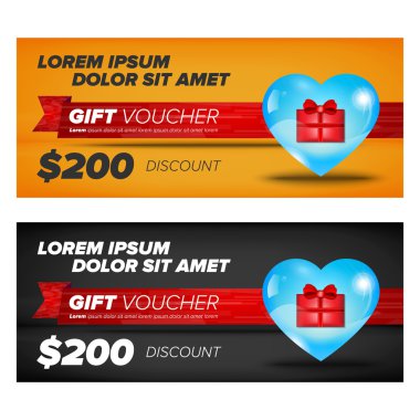 Hediye çeki tasarım