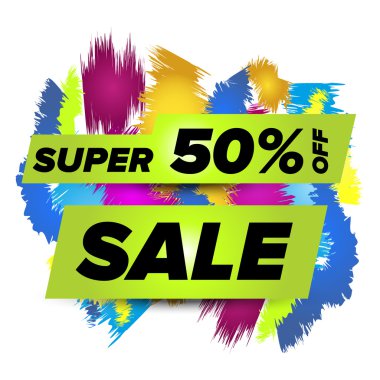 süper satış rozet