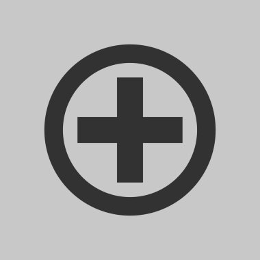 siyah çapraz simgesi