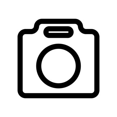 kamera vektör simgesi