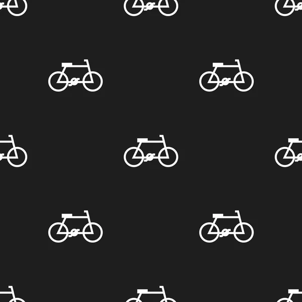 Seamless bicycle pattern — Stock Vector