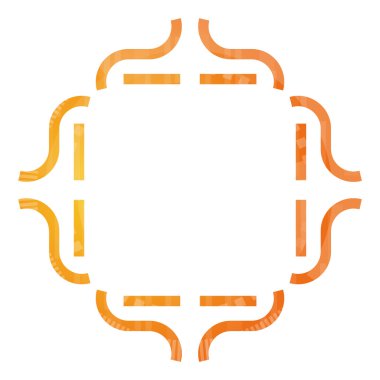 Altın dekoratif çerçeve