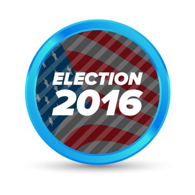 ABD seçim oy rozeti