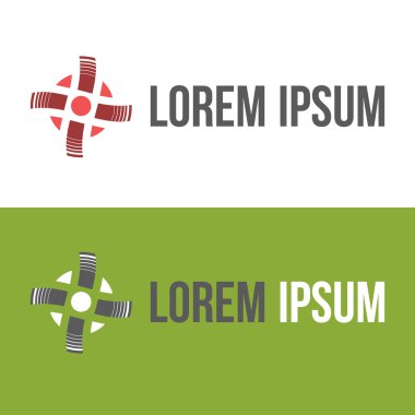 Örnek metin logolu bumerang