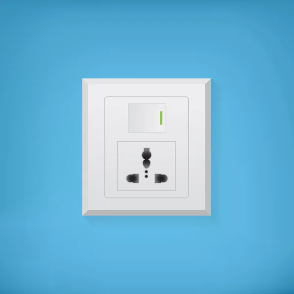 Nepal socket — Stock vektor