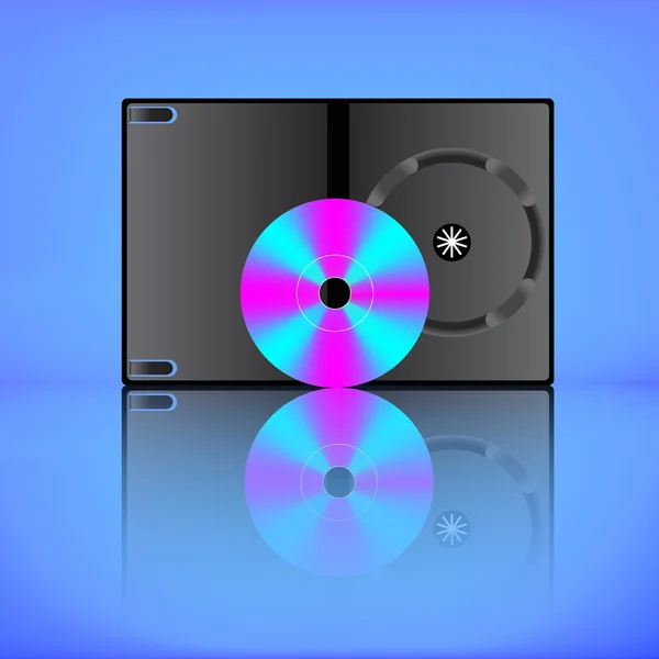 CD, DVD-Box — Stockvektor