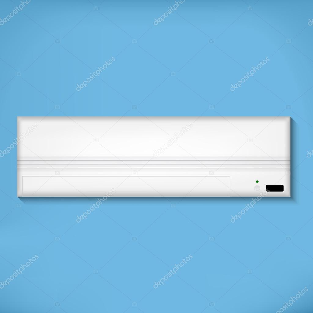 White Airconditioner