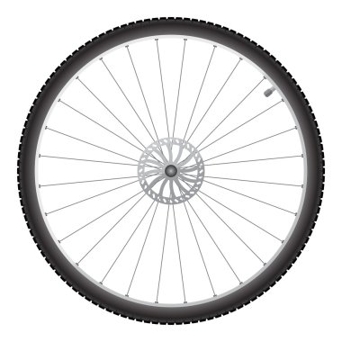 bisiklet tekerleği, vektör