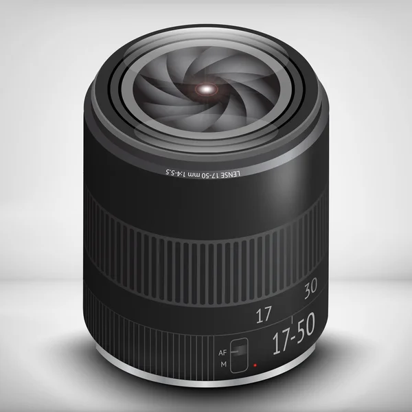 3d photo lens EPS 10 — Stock vektor