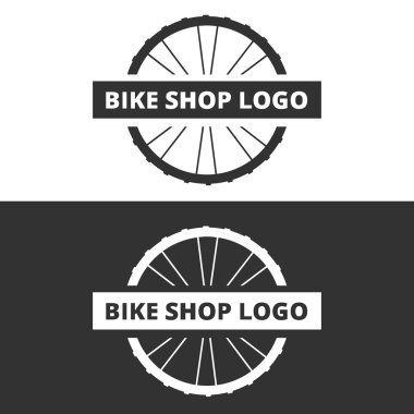 Bisiklet dükkanı logosu