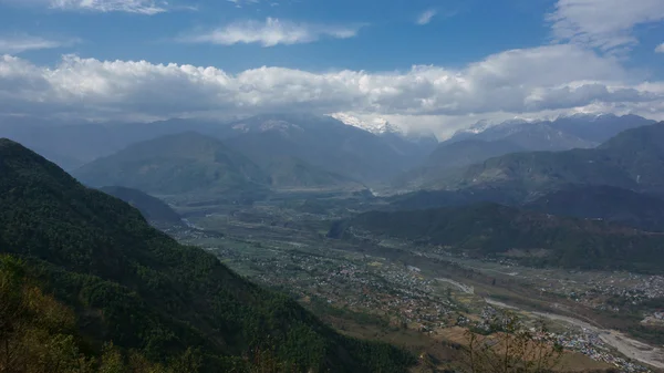 Bergen i nepal — Stockfoto