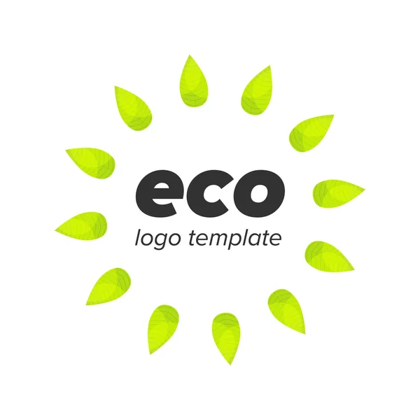 Eco bin icon — Stock Vector