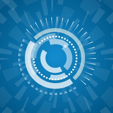 daireler ile soyut doku