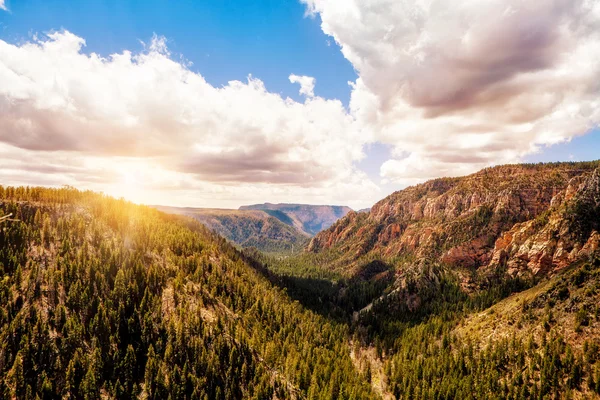Horské údolí v Flagstaff, Arizona — Stock fotografie