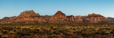 Dağ silsilesi Red Rock Canyon Nevada