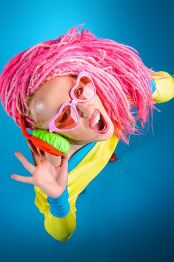 etkileyici Dj. Disco, parti.