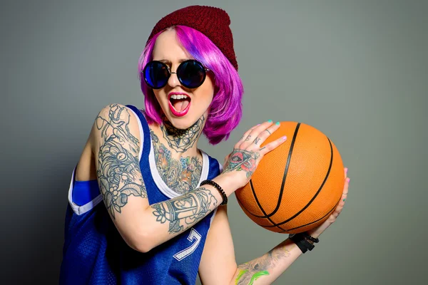 tattoo and basketball
