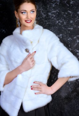 vizon ceket kadında