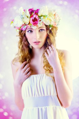 çiçek sezon. Güzellik, moda.