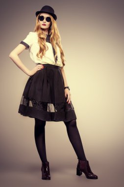 iş tarzı. Tam uzunlukta portre.